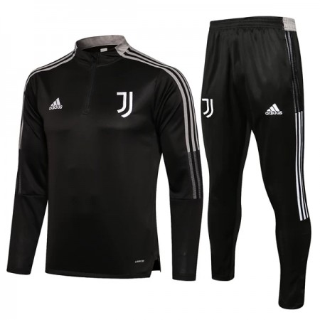 Juventus Sweatshirt Dragt 2021-22 Mørkegrå Kvart-Zip